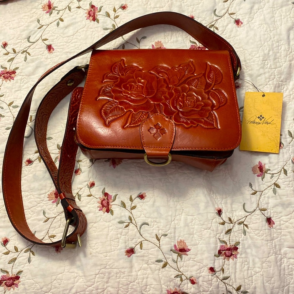 Patricia Nash Women's Ilina Crossbody leather Bag